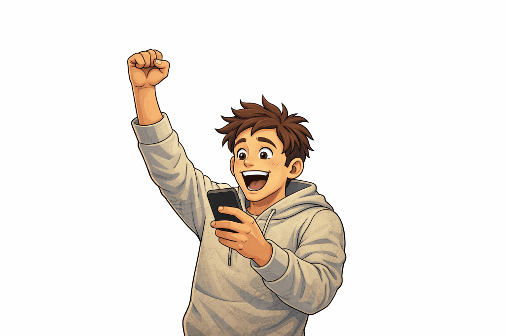 A person reading a clean email digest instead of scrolling through social media